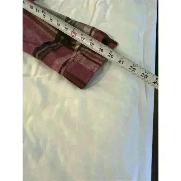 NWT Only Purple Plaid Flannel Oversized Shacket US 38 US Size 6 - Picture 15 of 15